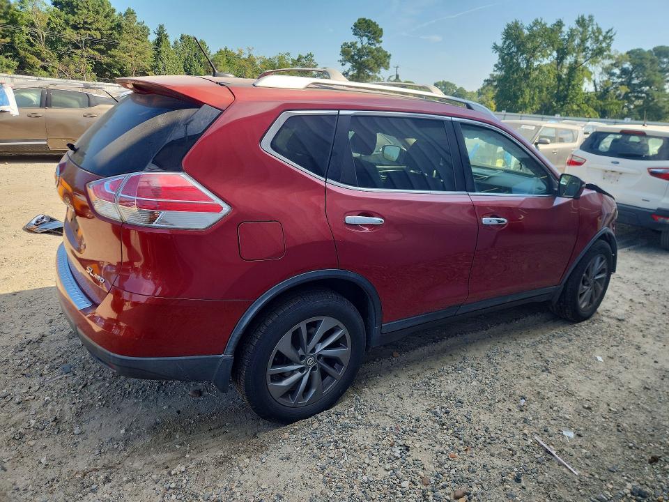 Aukcja sprzedaży 2016 Nissan Rogue, vin: KNMAT2MV0GP732756, numer aukcji: 69307396
