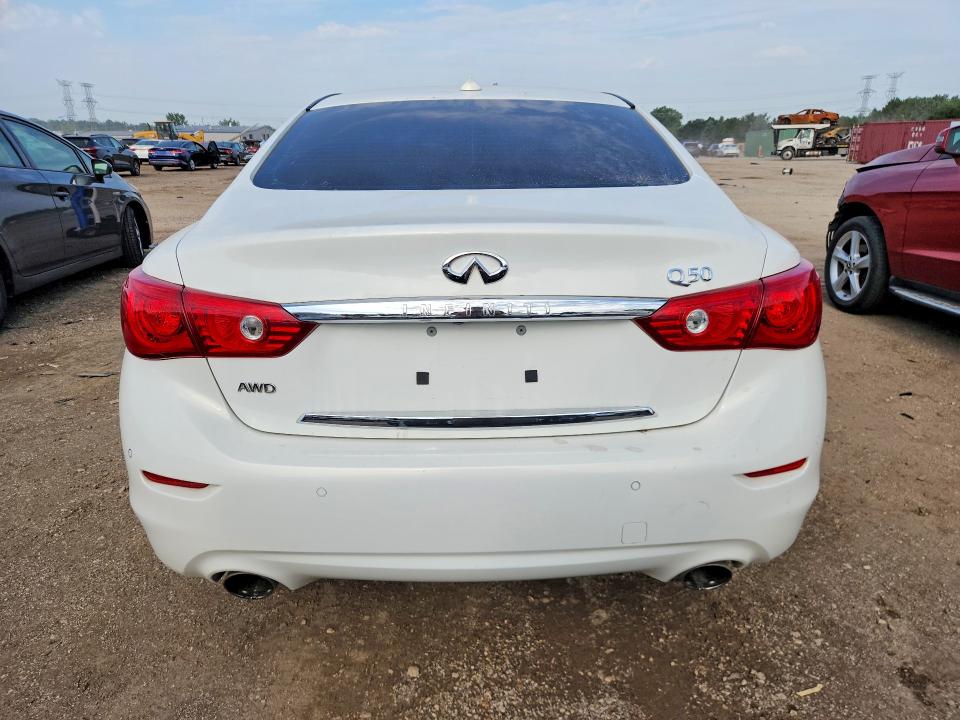 Продажа на аукционе авто 2014 Infiniti Q50, vin: JN1BV7AR5EM686555, номер лота: 67349376