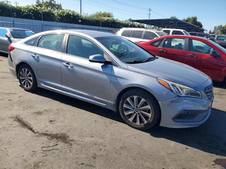 68541986 :رقم المزاد ، 5NPE34AF7FH128285 vin ، 2015 Hyundai Sonata مزاد بيع