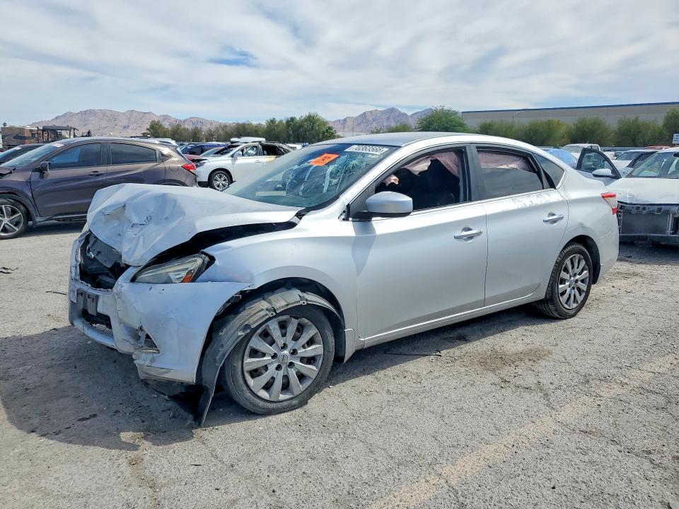 Auction sale of the 2015 Nissan Sentra, vin: 3N1AB7AP6FY219596, lot number: 70363566