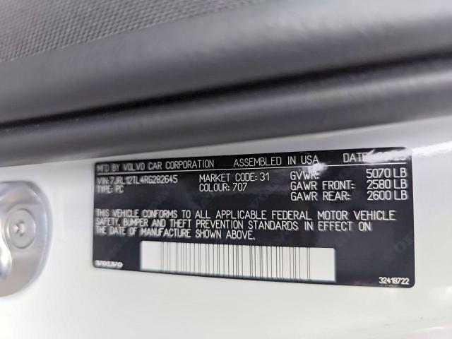 Aukcja sprzedaży 2024 Volvo S60, vin: 7JRL12TL4RG282645, numer aukcji: 67938996
