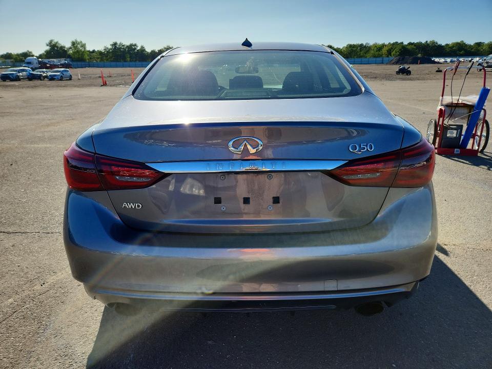 2018 Infiniti Q50 მანქანა იყიდება აუქციონზე, vin: JN1EV7AR0JM436986, აუქციონის ნომერი: 68501906