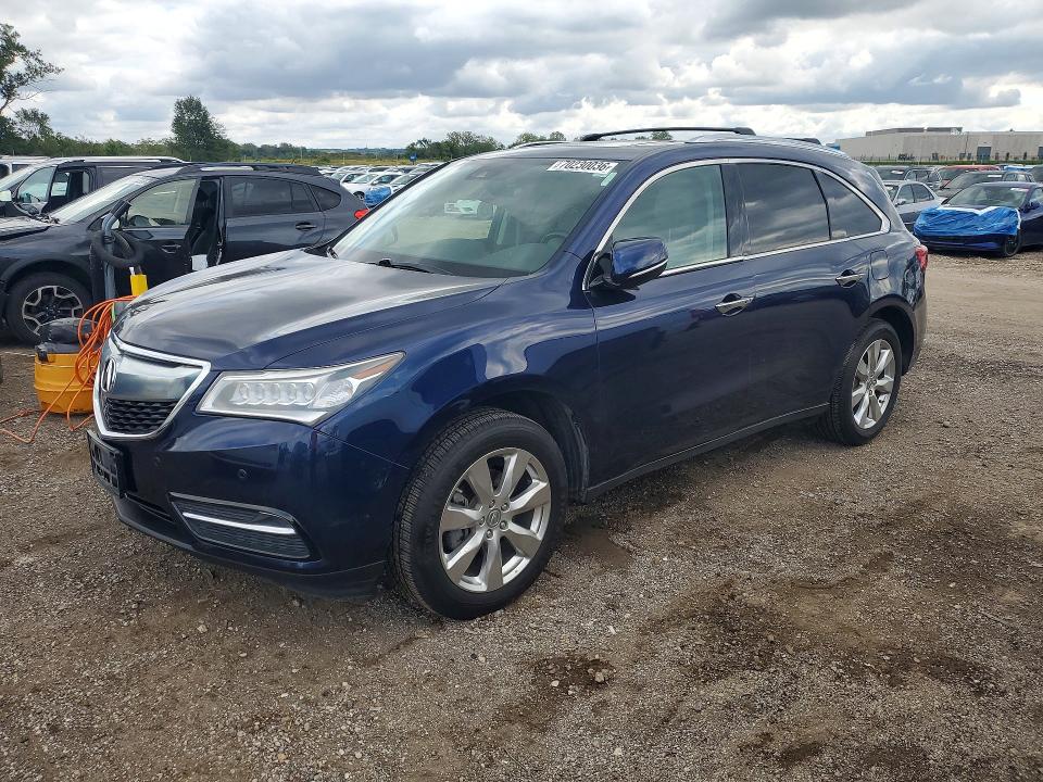 Auction sale of the 2016 Acura Mdx, vin: 5FRYD4H98GB060829, lot number: 70230036