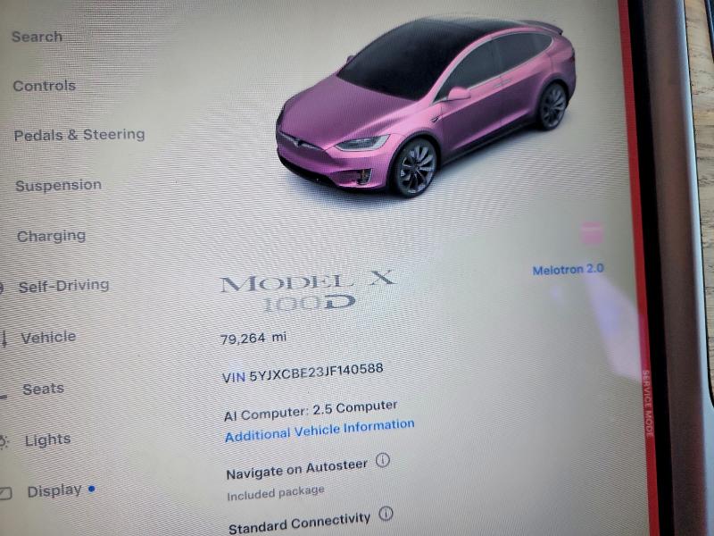 Aukcja sprzedaży 2018 Tesla Model X, vin: 5YJXCBE23JF140588, numer aukcji: 68426706