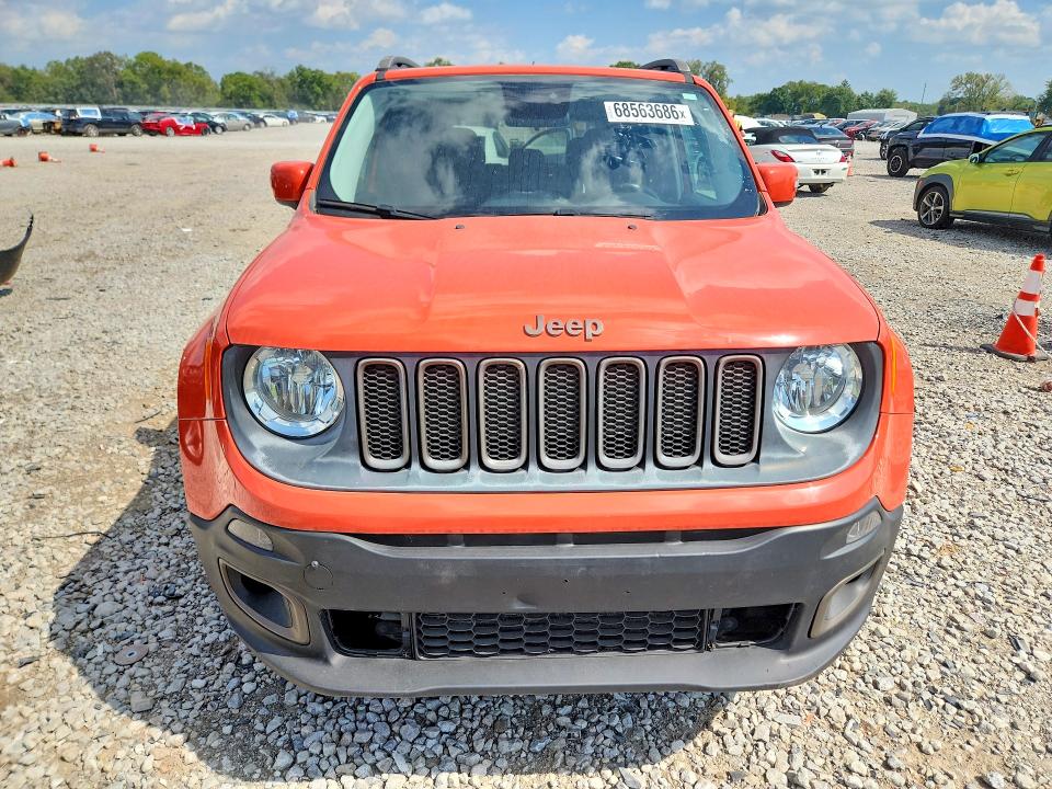 2016 Jeep Renegade მანქანა იყიდება აუქციონზე, vin: ZACCJBBWXGPD09857, აუქციონის ნომერი: 68563686