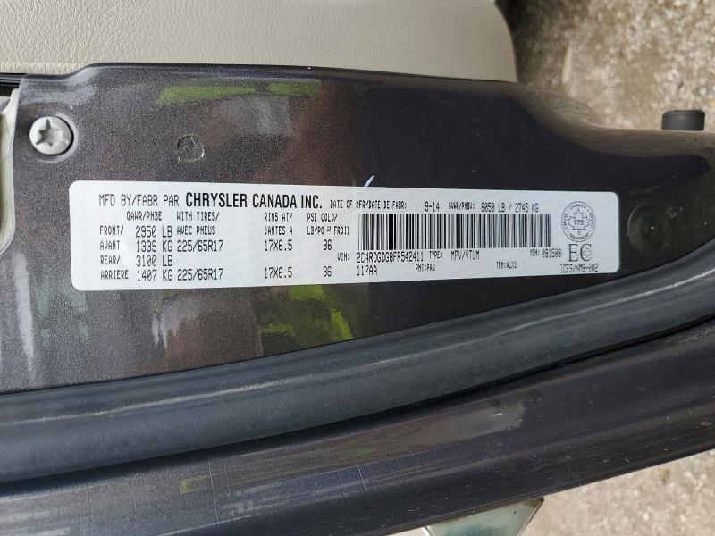 Aukcja sprzedaży 2015 Dodge Grand Caravan, vin: 2C4RDGDG8FR542411, numer aukcji: 67479656