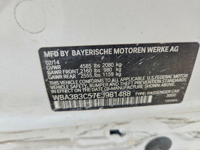 Продажа на аукционе авто 2014 Bmw 328, vin: WBA3B3C57EJ981488, номер лота: 63478396