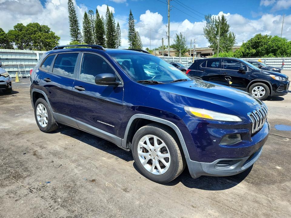 69357626 :رقم المزاد ، 1C4PJLABXGW136849 vin ، 2016 Jeep Cherokee مزاد بيع