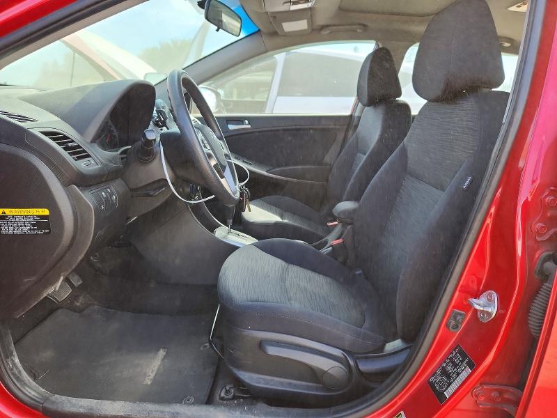 69389326 :رقم المزاد ، KMHCT5AE0HU350921 vin ، 2017 Hyundai Accent مزاد بيع