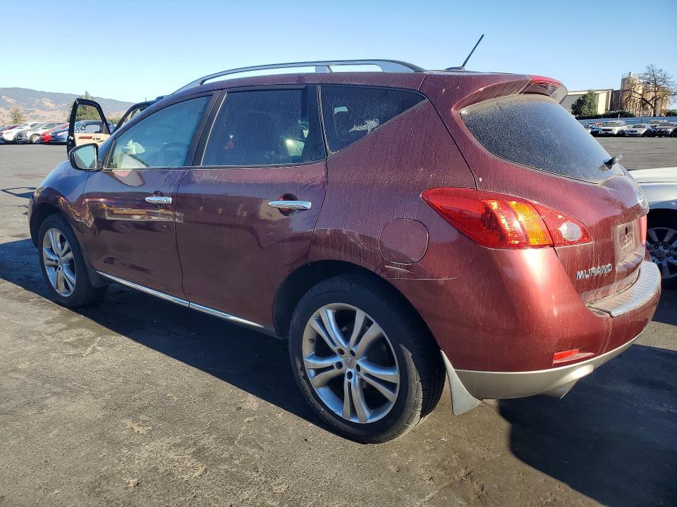 2009 Nissan Murano მანქანა იყიდება აუქციონზე, vin: JN8AZ18W79W121731, აუქციონის ნომერი: 71145656