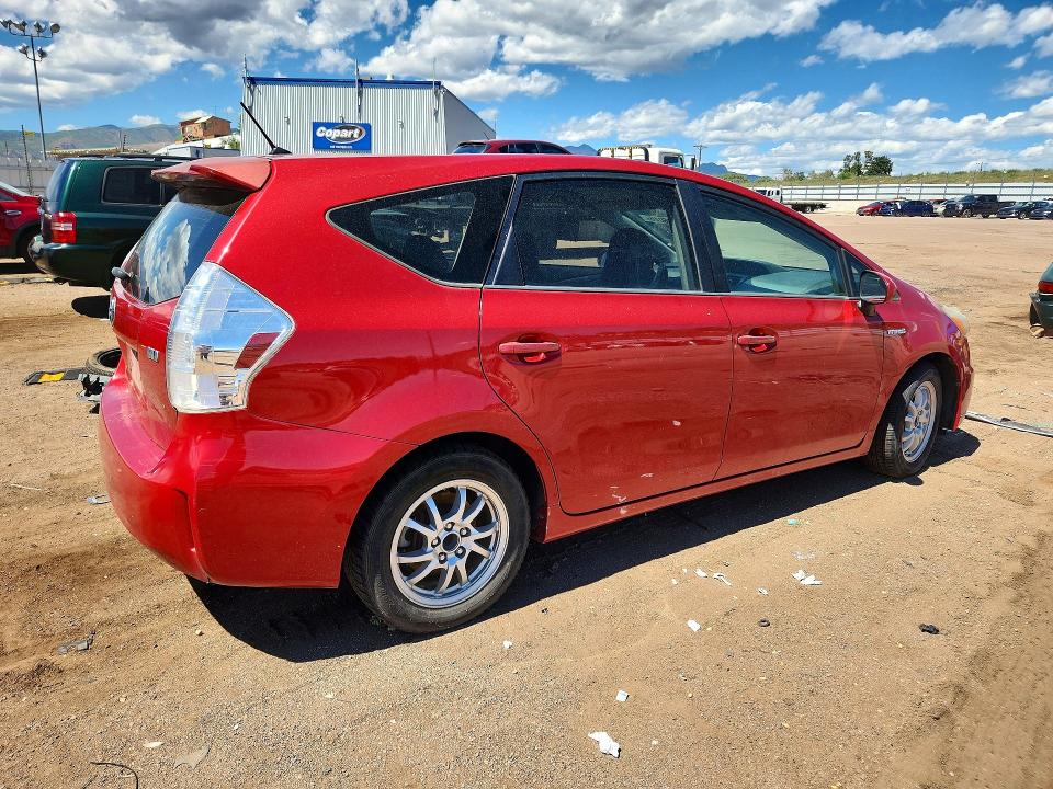 Продаж на аукціоні авто 2012 Toyota Prius V, vin: JTDZN3EU4C3147916, номер лоту: 67386046