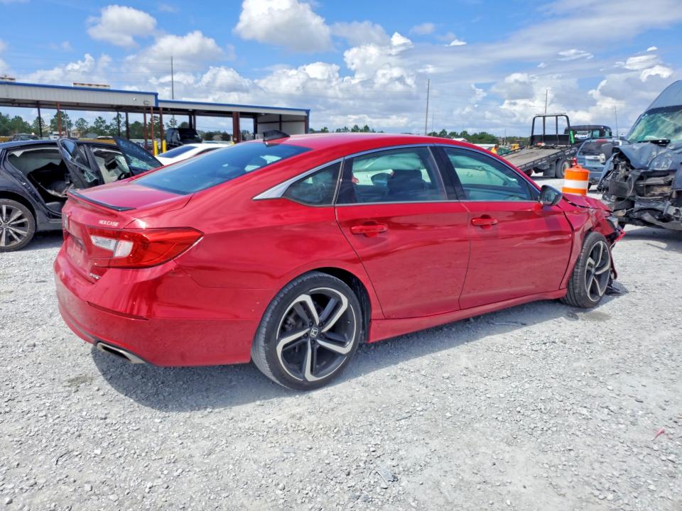 69440196 :رقم المزاد ، 1HGCV1F38MA082017 vin ، 2021 Honda Accord مزاد بيع