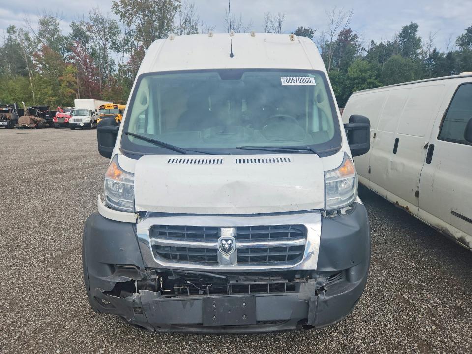 2018 Ram Promaster 3500 მანქანა იყიდება აუქციონზე, vin: 3C6URVHG7JE124966, აუქციონის ნომერი: 68670866