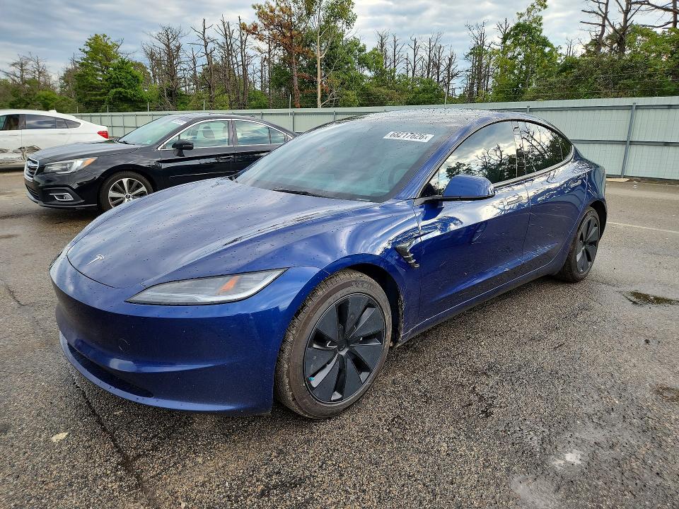 2024 Tesla Model 3 მანქანა იყიდება აუქციონზე, vin: 5YJ3E1EBXRF821409, აუქციონის ნომერი: 68217626