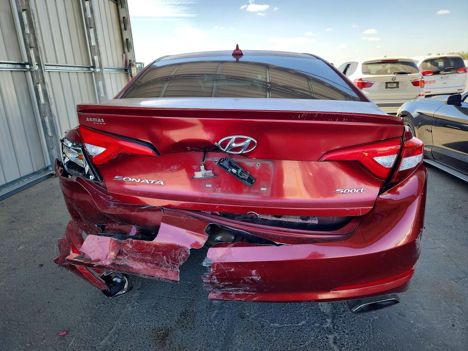 67221296 :رقم المزاد ، 5NPE34AFXGH434009 vin ، 2016 Hyundai Sonata مزاد بيع