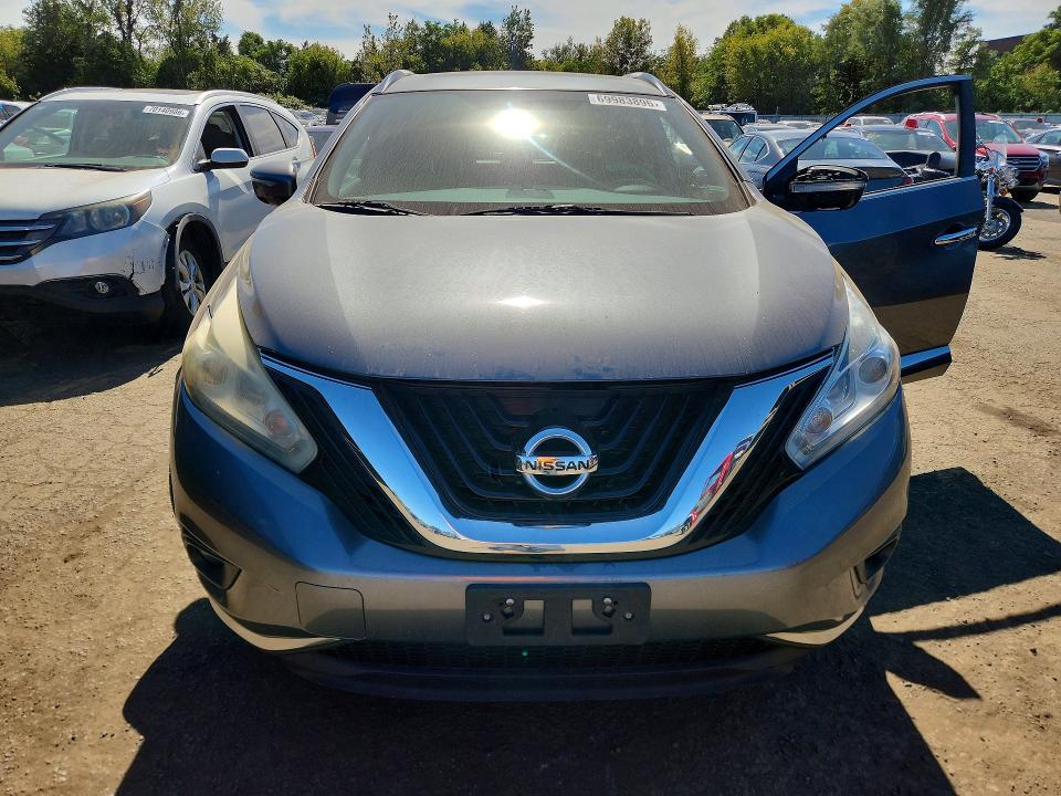 Aukcja sprzedaży 2015 Nissan Murano, vin: 5N1AZ2MH7FN218529, numer aukcji: 69983896