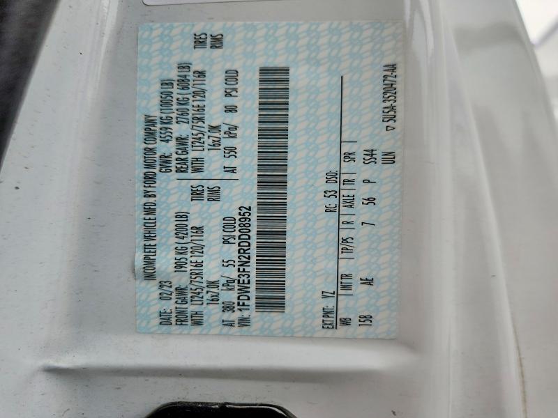 Aukcja sprzedaży 2024 Ford E350, vin: 1FDWE3FN2RDD08952, numer aukcji: 67868856
