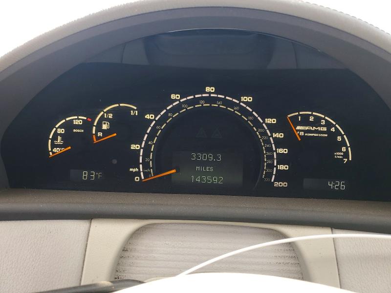 Aukcja sprzedaży 2003 Mercedes-benz Cl, vin: WDBPJ74J03A037201, numer aukcji: 67651176