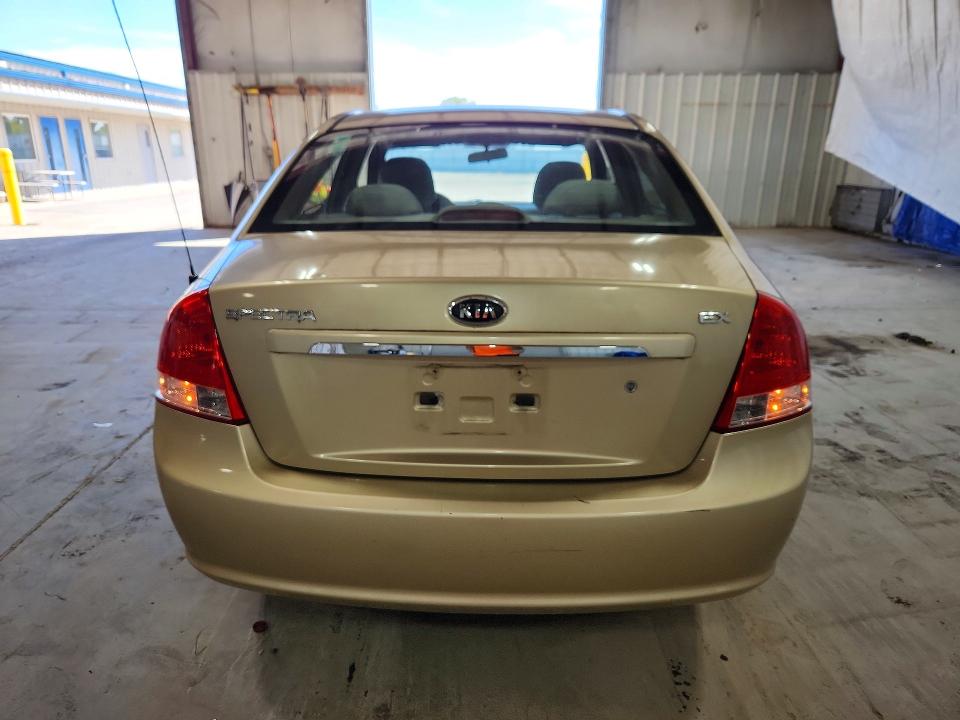 2009 Kia Spectra მანქანა იყიდება აუქციონზე, vin: KNAFE222795665478, აუქციონის ნომერი: 69678356