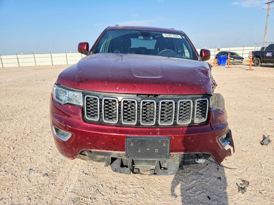 67071626 :رقم المزاد ، 1C4RJFAG4JC432173 vin ، 2018 Jeep Grand Cherokee مزاد بيع