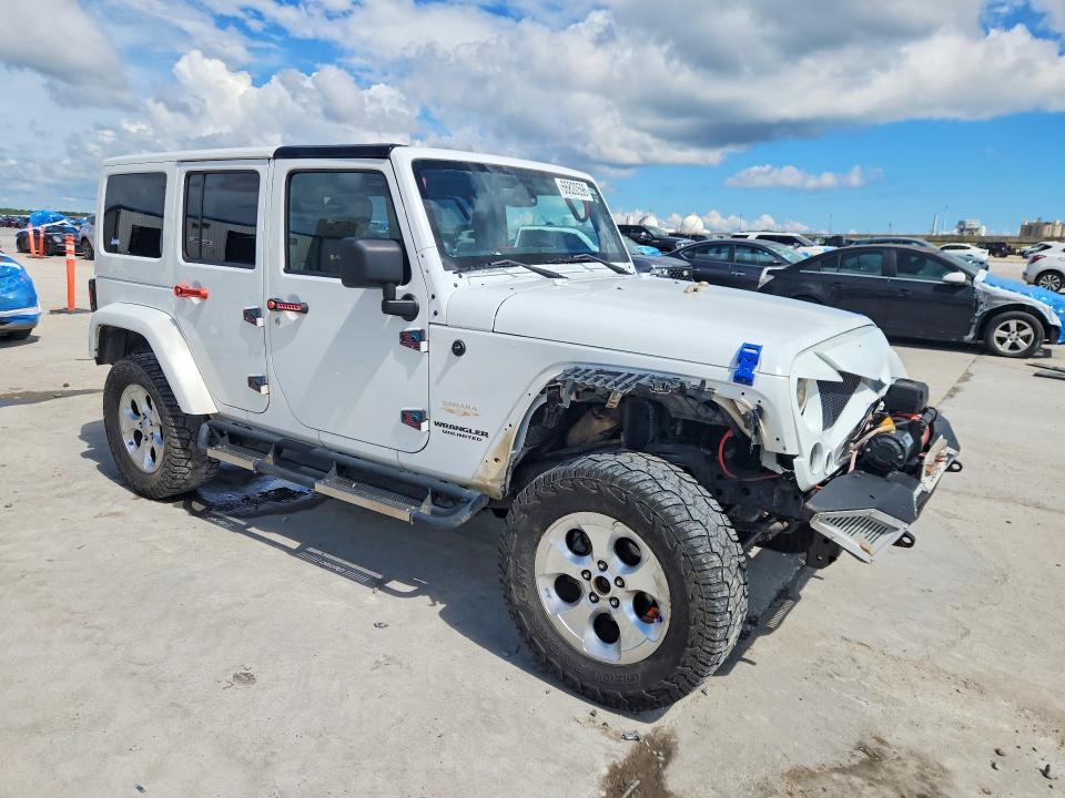 2013 Jeep Wrangler Unlimited მანქანა იყიდება აუქციონზე, vin: 1C4HJWEGXDL703747, აუქციონის ნომერი: 66820596