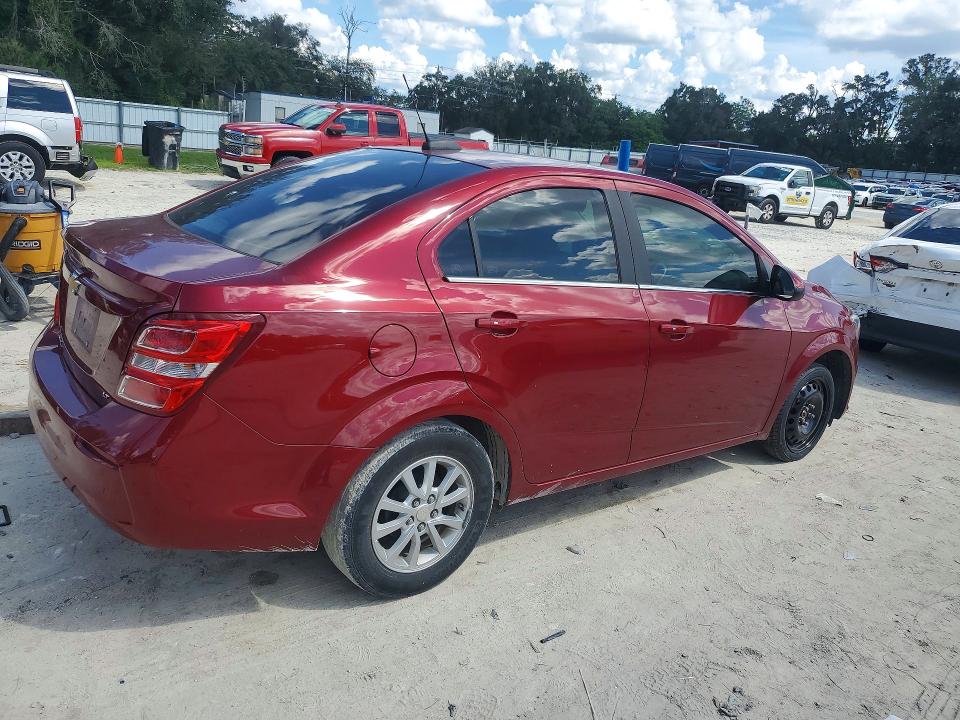 68239116 :رقم المزاد ، 1G1JD5SH6J4124799 vin ، 2018 Chevrolet Sonic مزاد بيع