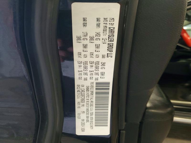 2015 Dodge Durango მანქანა იყიდება აუქციონზე, vin: 1C4RDJDG9FC709638, აუქციონის ნომერი: 70116586