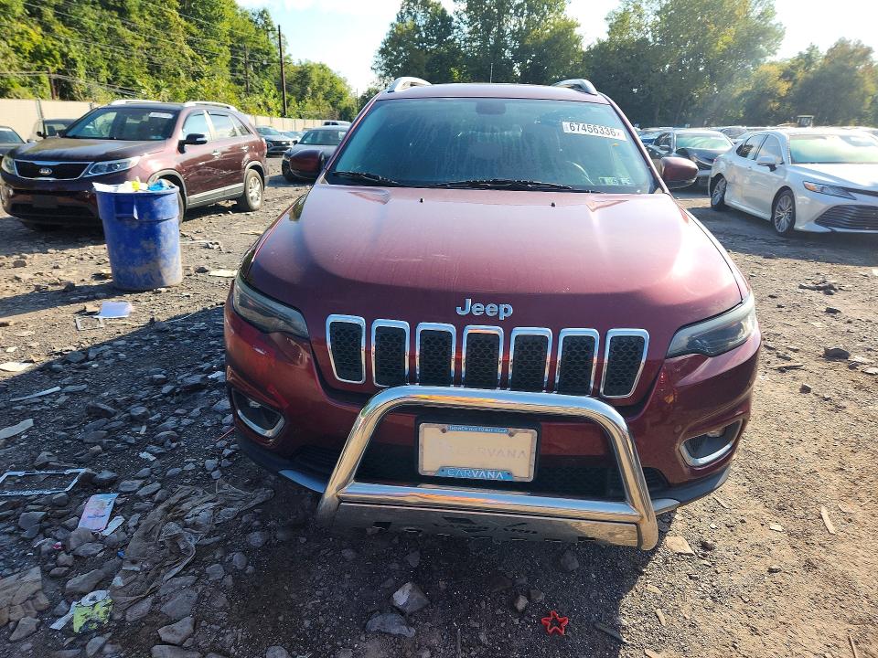 67456336 :رقم المزاد ، 1C4PJMDN1KD142653 vin ، 2019 Jeep Cherokee مزاد بيع