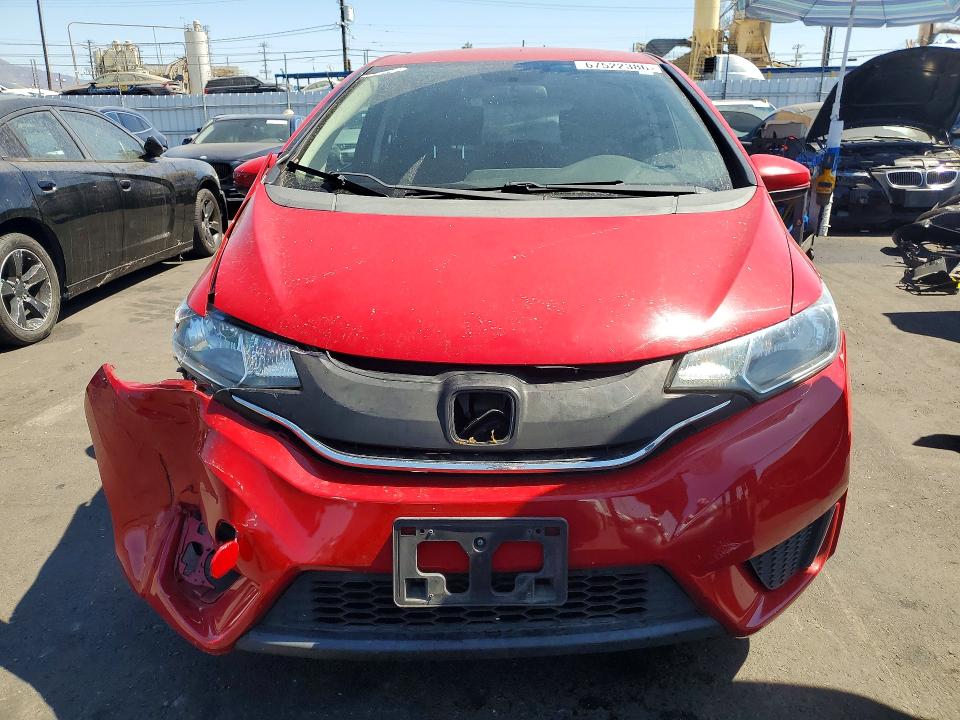 2015 Honda Fit მანქანა იყიდება აუქციონზე, vin: 3HGGK5H53FM744608, აუქციონის ნომერი: 67522386