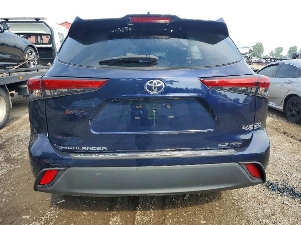 66353906 :رقم المزاد ، 5TDGZRBH4LS515936 vin ، 2020 Toyota Highlander مزاد بيع