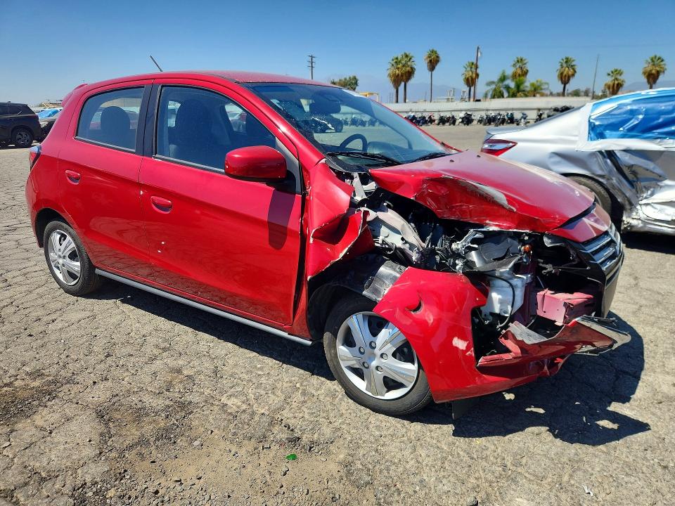 2024 Mitsubishi Mirage მანქანა იყიდება აუქციონზე, vin: ML32AUHJXRH020624, აუქციონის ნომერი: 67673046