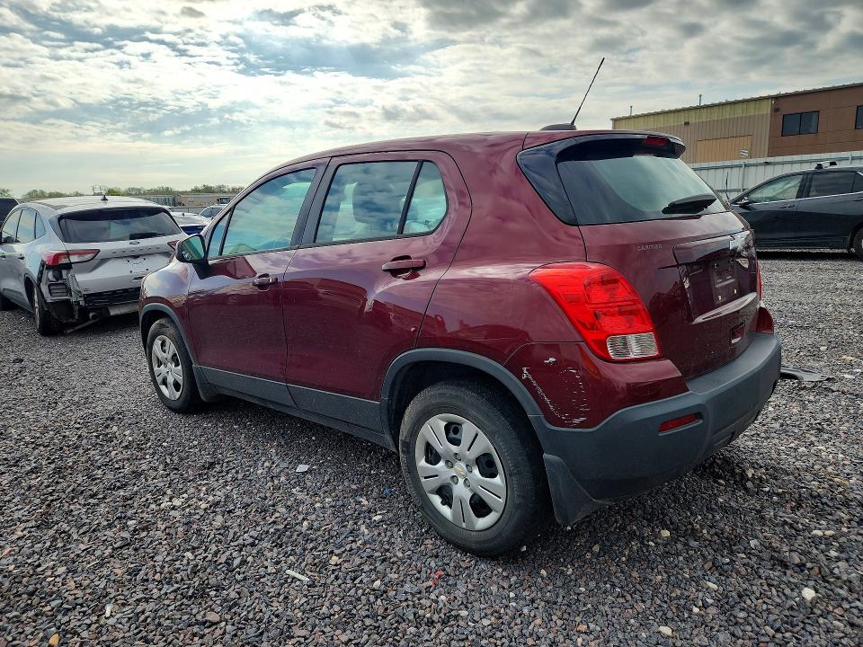 Продаж на аукціоні авто 2016 Chevrolet Trax, vin: 3GNCJKSB4GL135944, номер лоту: 70941826
