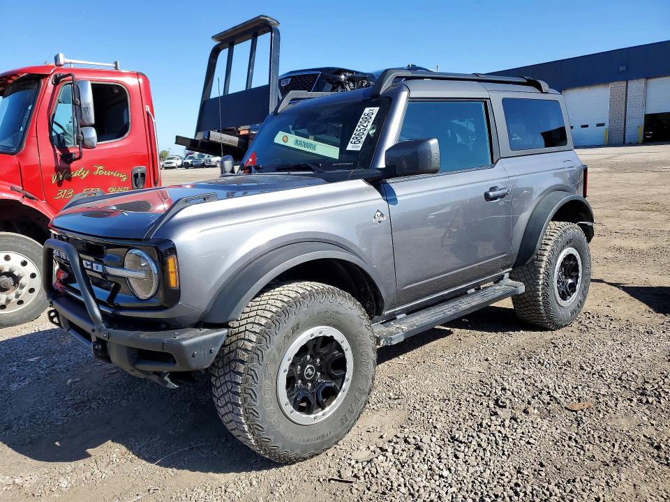 Продаж на аукціоні авто 2022 Ford Bronco, vin: 1FMDE5CHXNLB18396, номер лоту: 68652986