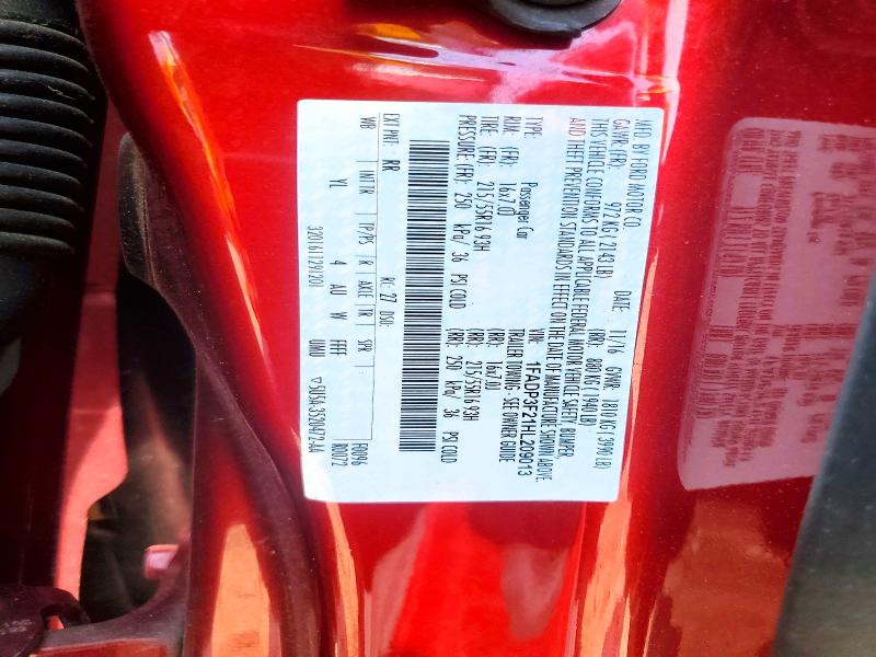 67523566 :رقم المزاد ، 1FADP3F21HL209013 vin ، 2017 Ford Focus مزاد بيع