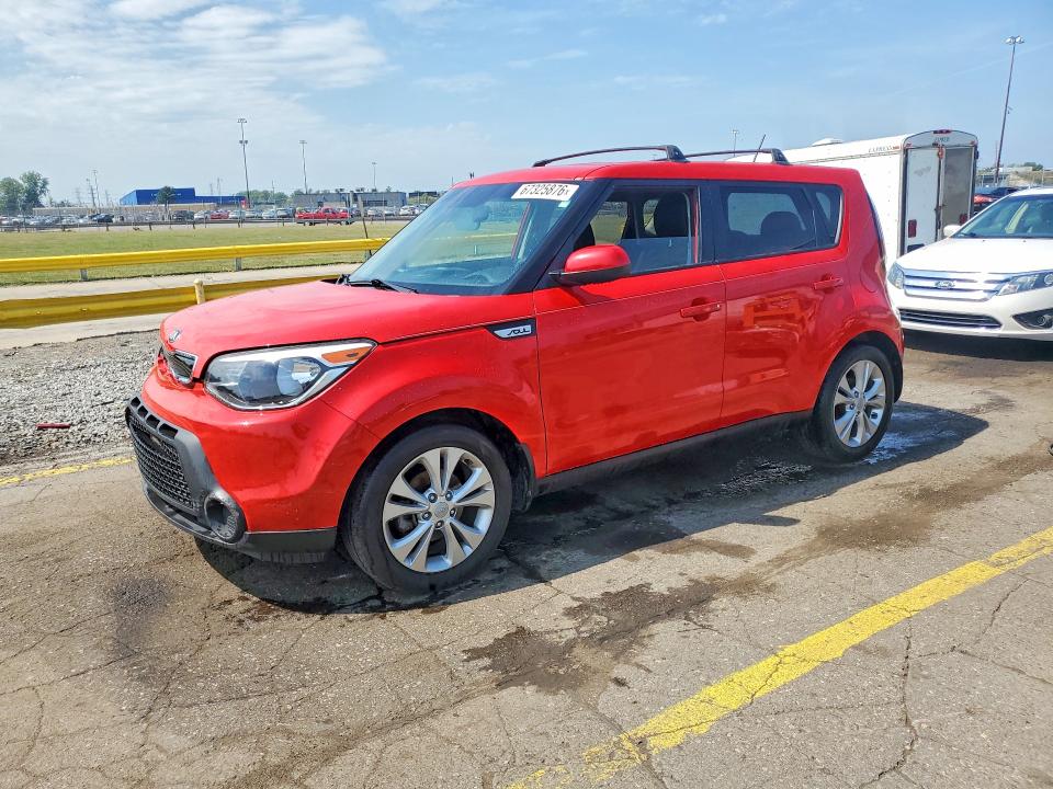 2015 Kia Soul მანქანა იყიდება აუქციონზე, vin: KNDJP3A51F7770445, აუქციონის ნომერი: 67325876