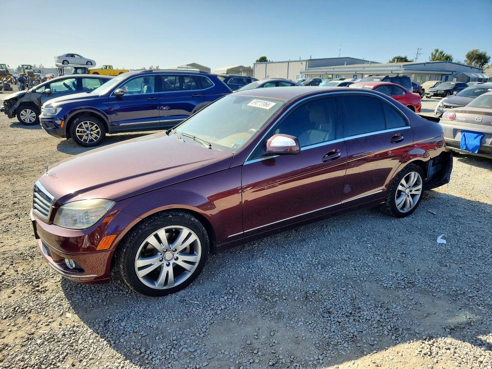 2008 Mercedes-benz C მანქანა იყიდება აუქციონზე, vin: WDDGF54X28F088601, აუქციონის ნომერი: 69030966