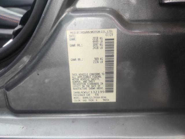 2020 Nissan Altima მანქანა იყიდება აუქციონზე, vin: 1N4BL4CW5LC132199, აუქციონის ნომერი: 70642916