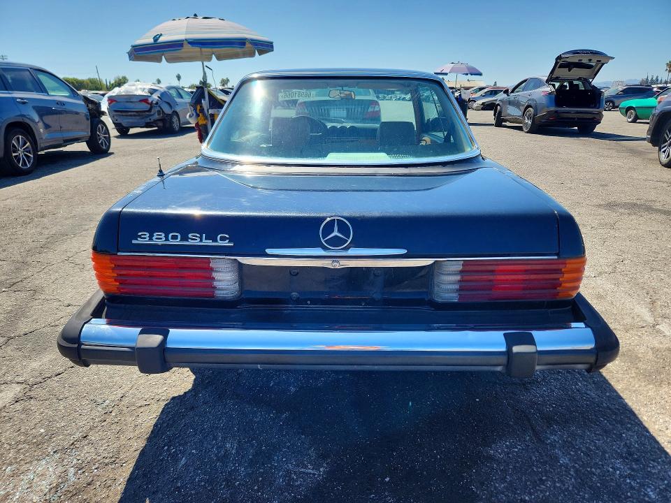 Auction sale of the 1981 Mercedes-benz 380, vin: WDBBA25A9BB001236, lot number: 66981066
