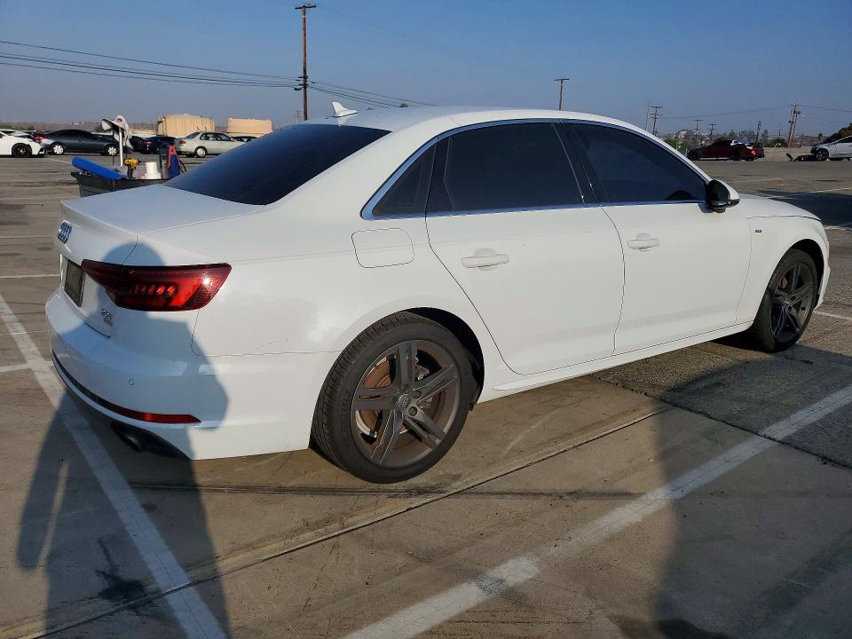 2018 Audi A4 მანქანა იყიდება აუქციონზე, vin: WAULMAF45JA080101, აუქციონის ნომერი: 69383426