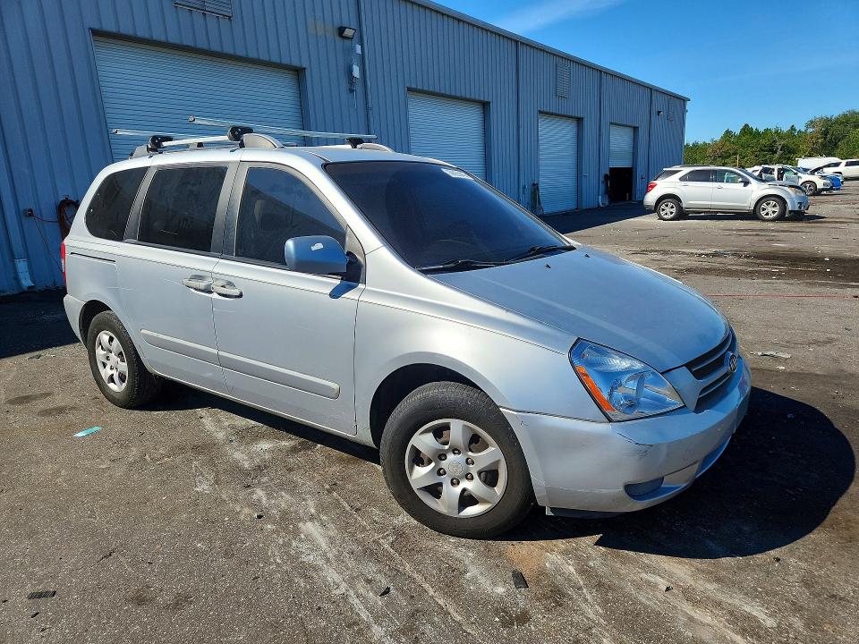 2007 Kia Sedona მანქანა იყიდება აუქციონზე, vin: KNDMB133576123856, აუქციონის ნომერი: 70655446