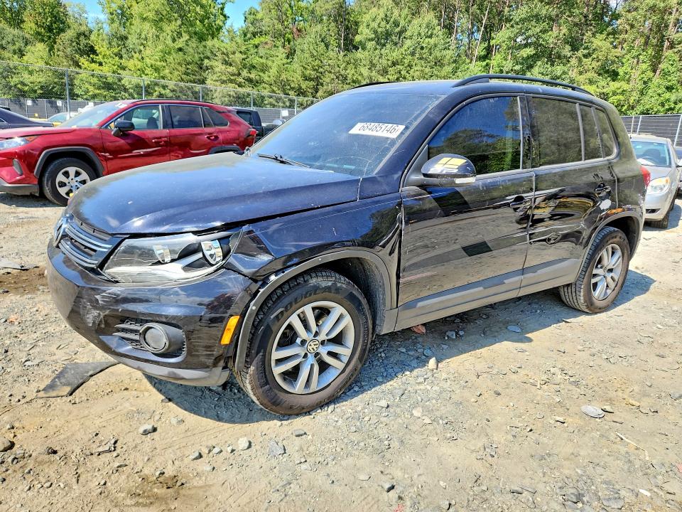 Auction sale of the 2015 Volkswagen Tiguan, vin: WVGAV7AX5FW575450, lot number: 68485146