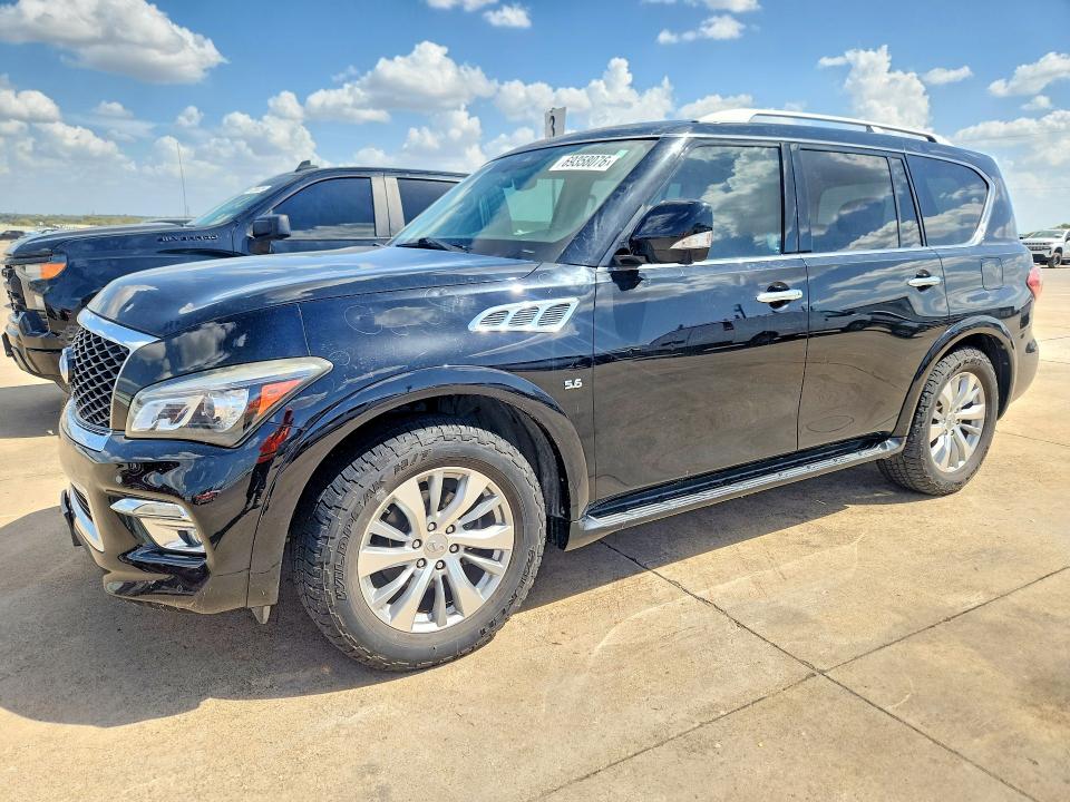 Auction sale of the 2017 Infiniti Qx80, vin: JN8AZ2NFXH9641106, lot number: 69358076