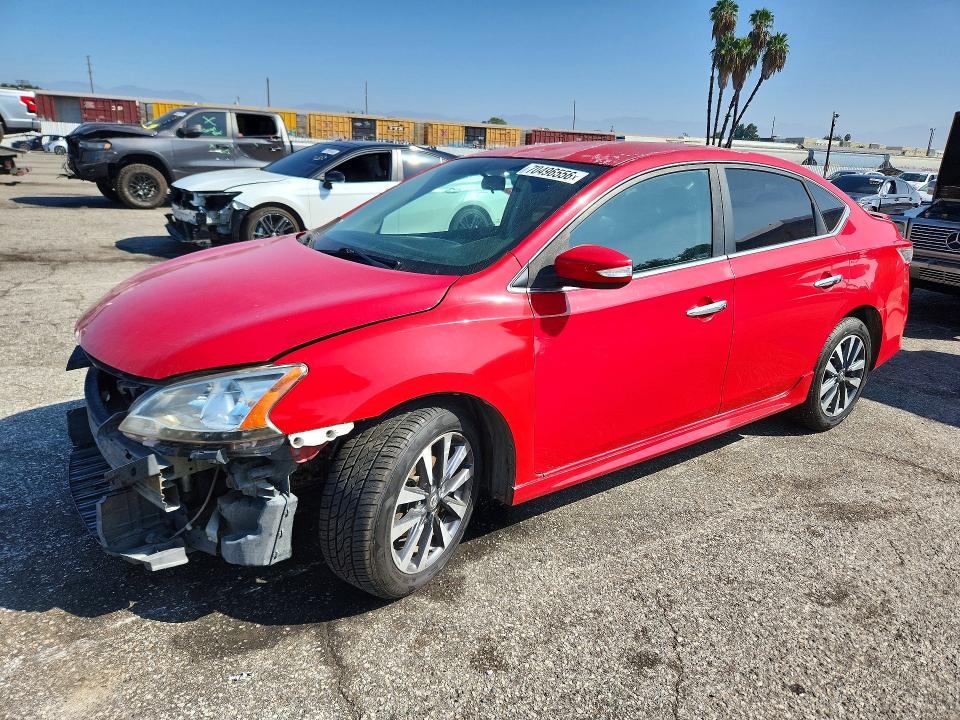 Auction sale of the 2015 Nissan Sentra, vin: 3N1AB7AP0FY351768, lot number: 70496556