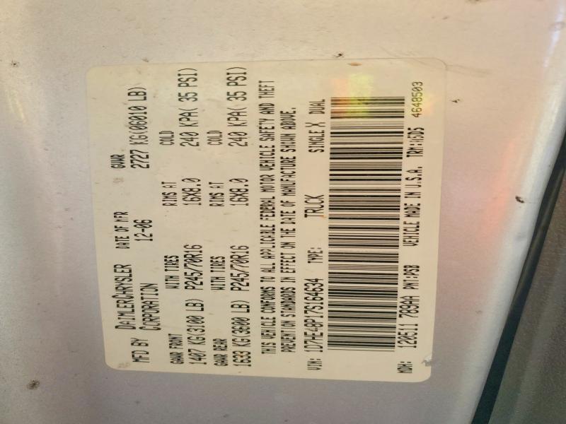 69709646 :رقم المزاد ، 1D7HE48P17S164634 vin ، 2007 Dodge Dakota مزاد بيع