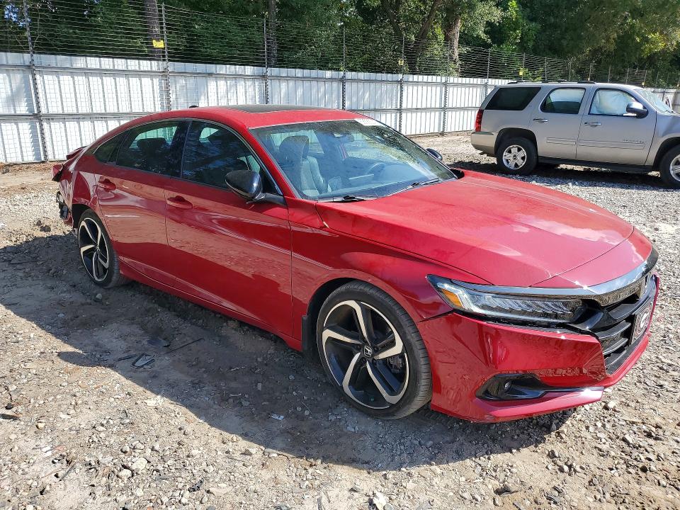 2022 Honda Accord მანქანა იყიდება აუქციონზე, vin: 1HGCV2F34NA000274, აუქციონის ნომერი: 68586246