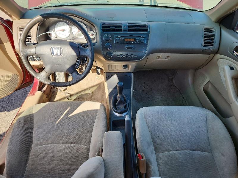 70017356 :رقم المزاد ، 1HGES257X2L017571 vin ، 2002 Honda Civic مزاد بيع
