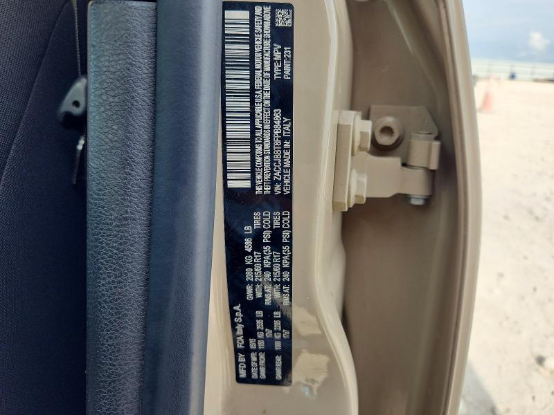 Продажа на аукционе авто 2015 Jeep Renegade, vin: ZACCJBBT8FPB84863, номер лота: 69244076