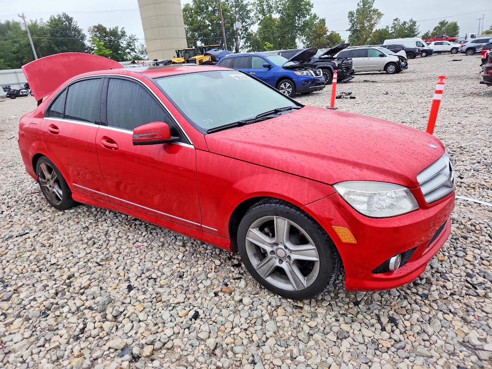 2010 Mercedes-benz C მანქანა იყიდება აუქციონზე, vin: WDDGF5EB8AR098959, აუქციონის ნომერი: 69141286
