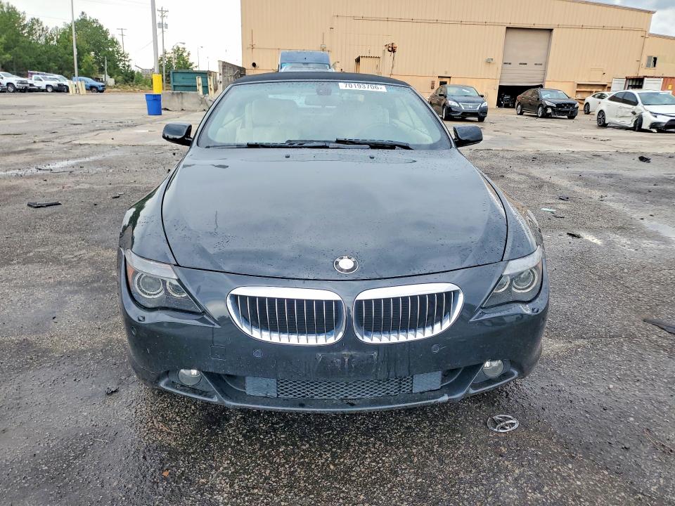 70193706 :رقم المزاد ، WBAEK13456CN78748 vin ، 2006 Bmw 650 مزاد بيع