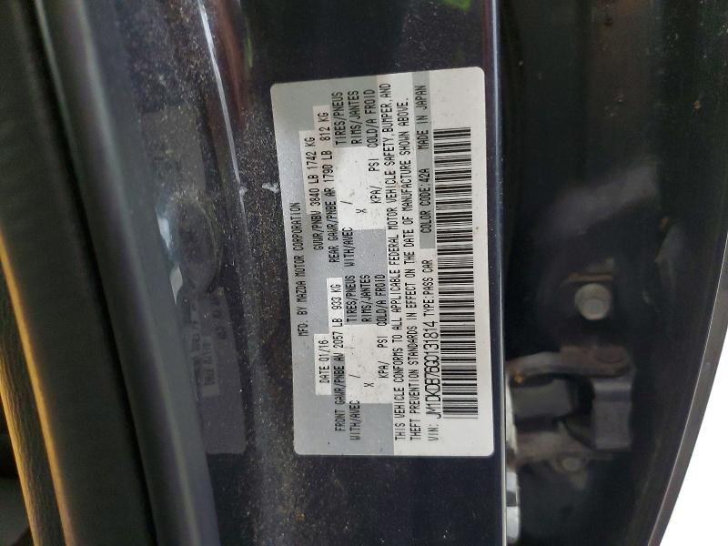 Aukcja sprzedaży 2016 Mazda Cx-3, vin: JM1DKDB76G0131814, numer aukcji: 70497766